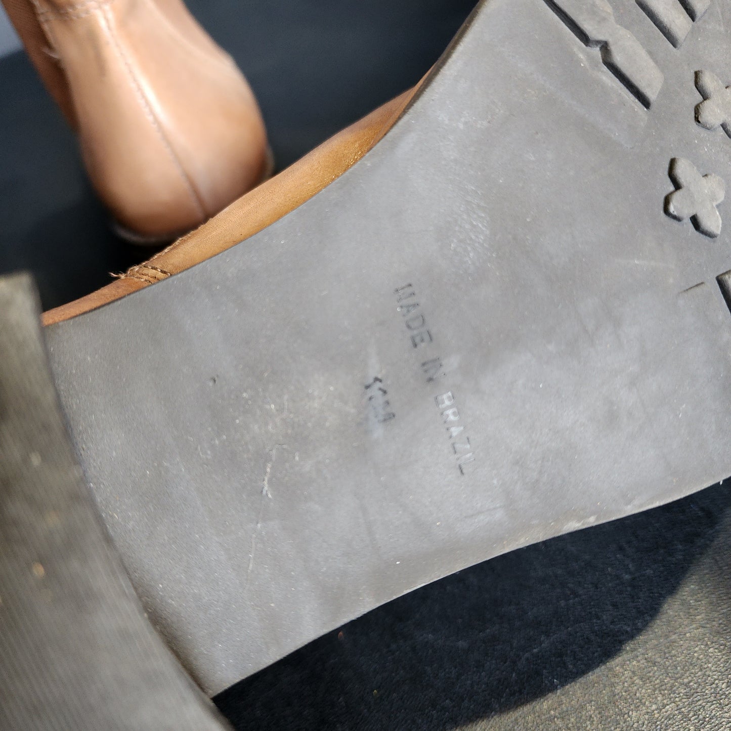 Vintage Tan Eddie Bauer Ankle Boots Wrstern Style- M 10 / W 11.5