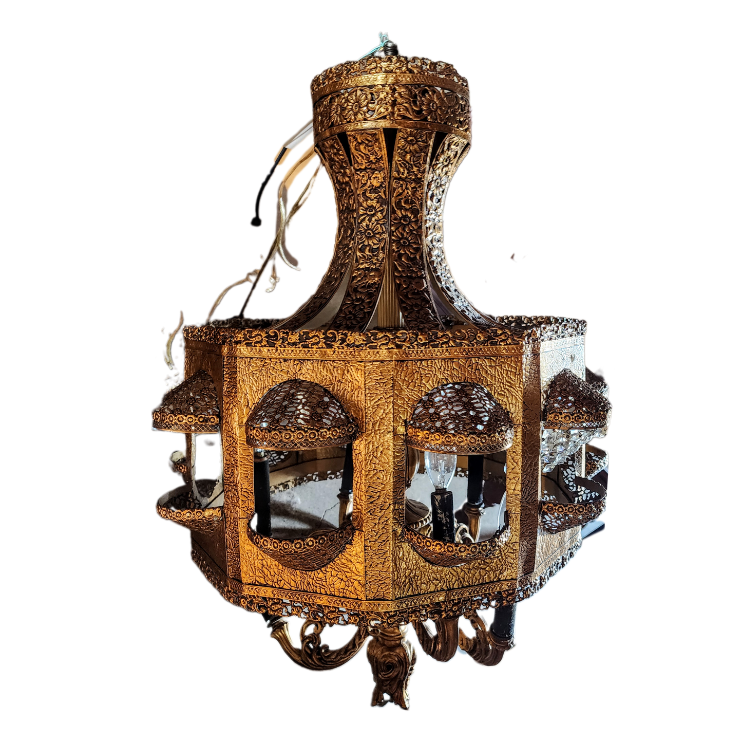 Moroccan Brass Chandelier