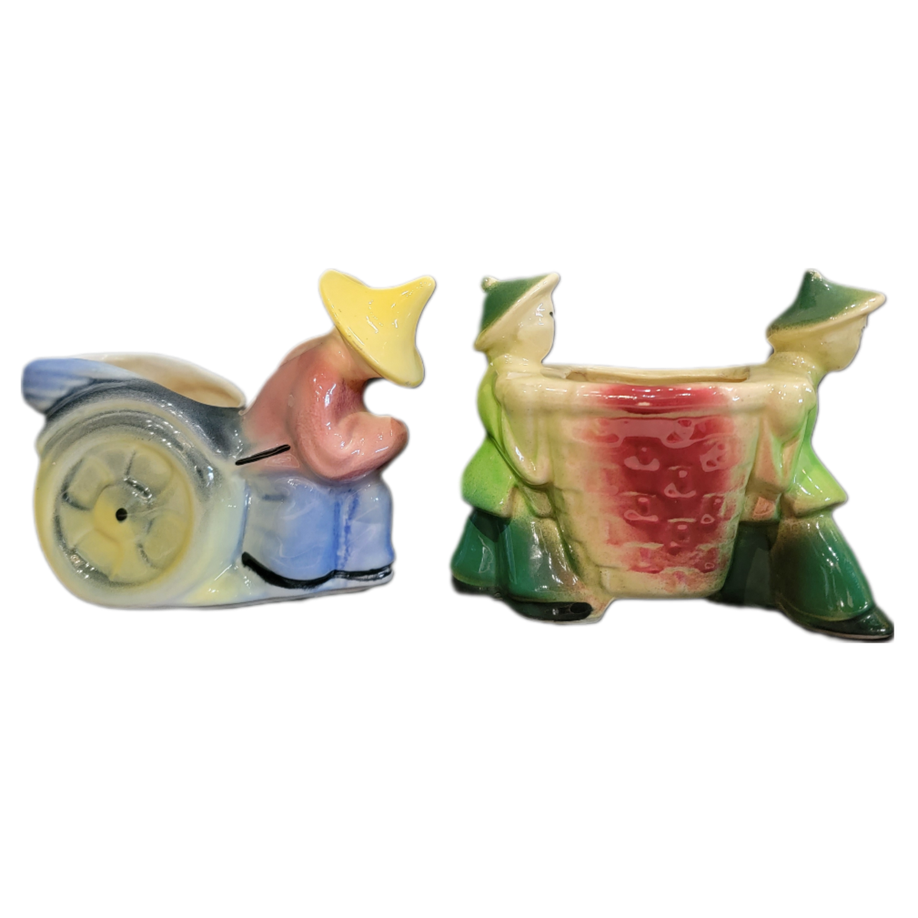Shawnee Vintage Japanese Planters - Set of 3