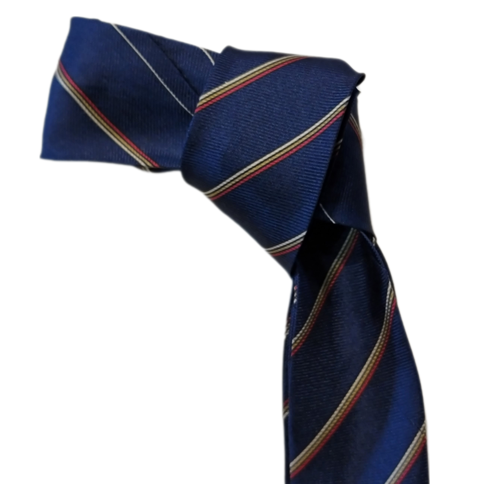Western Style Skinny Neck Tie - Western Bowtie - Created from Vintage Silk Ties