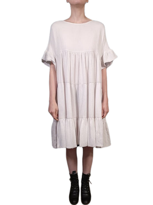 The Palomino Dress Knee-Length - Oversize, Cotton Gauze
