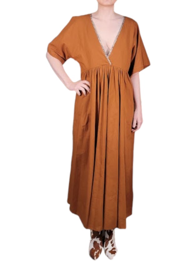 open lace back dress Orange Zebra Print Halter Maxi Dress