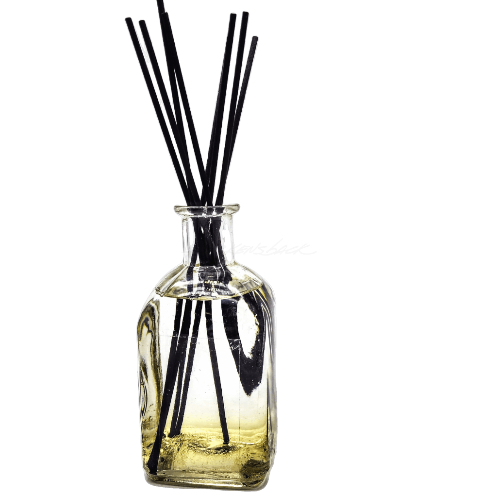 8Oz Clear Cubic Reed Diffuser- Fiber Reeds - Essential Oil & Fragrance Blends Whats Going On Home