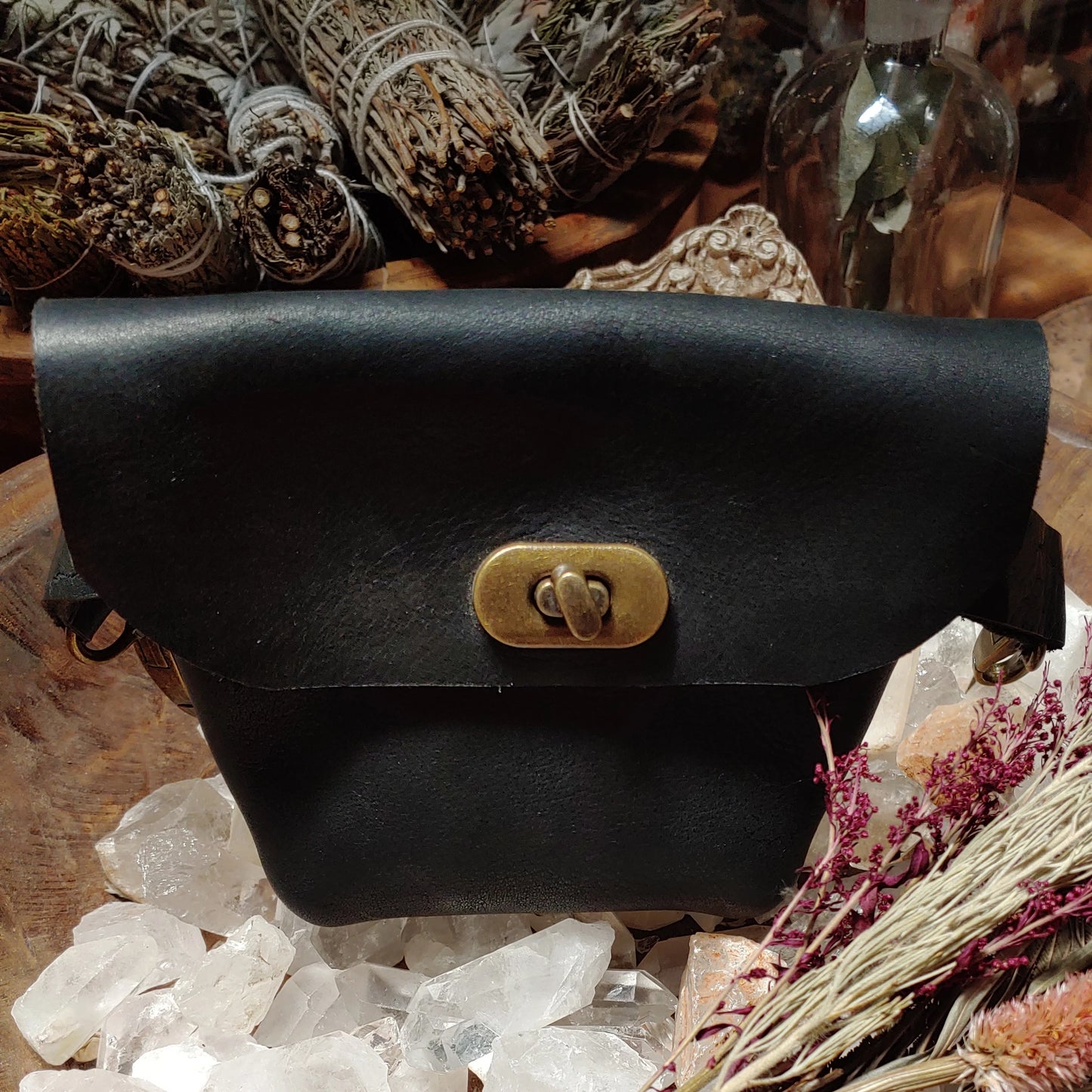 Mini Clasp Hip Bag