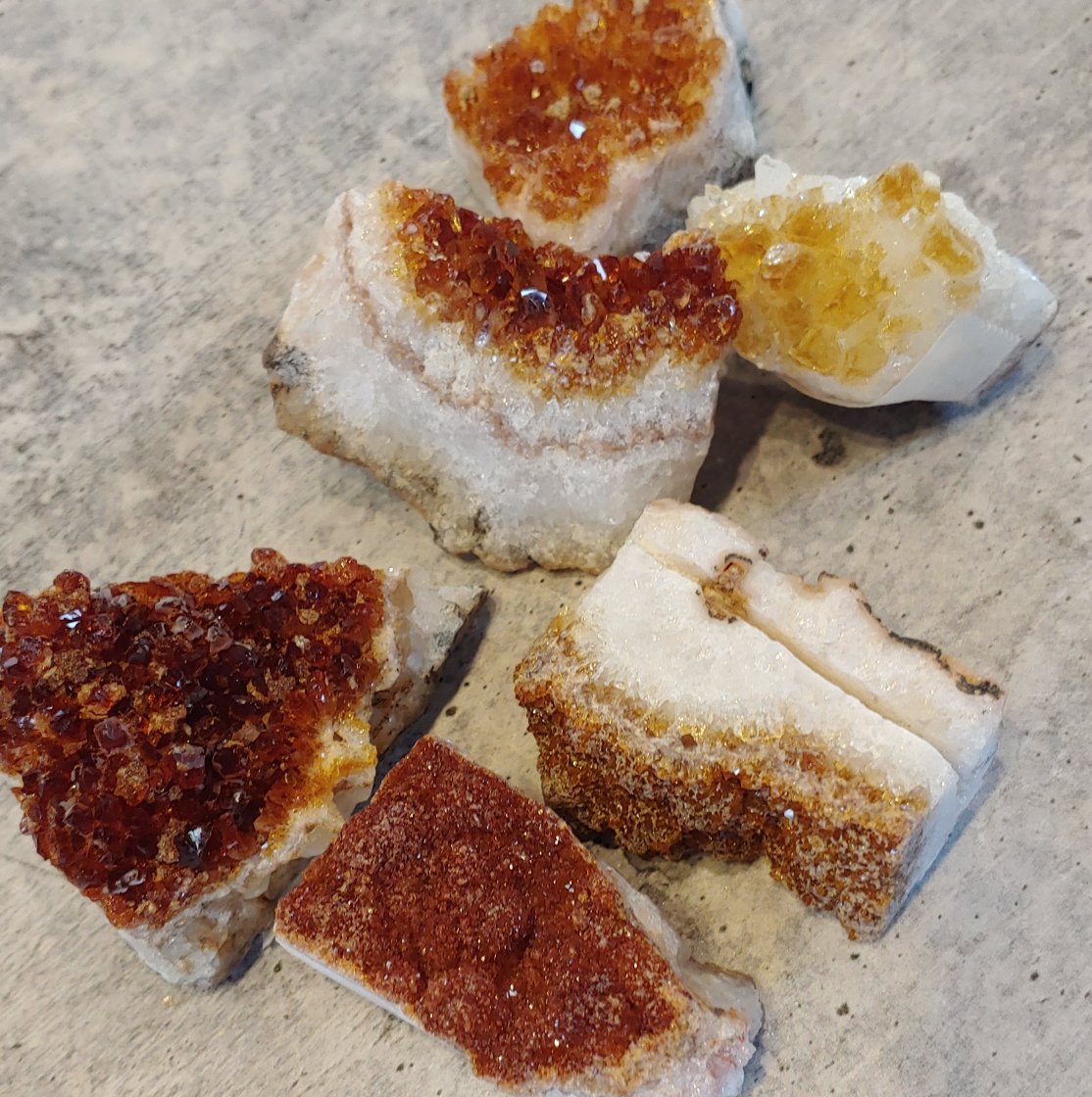 Raw Citrine Formation