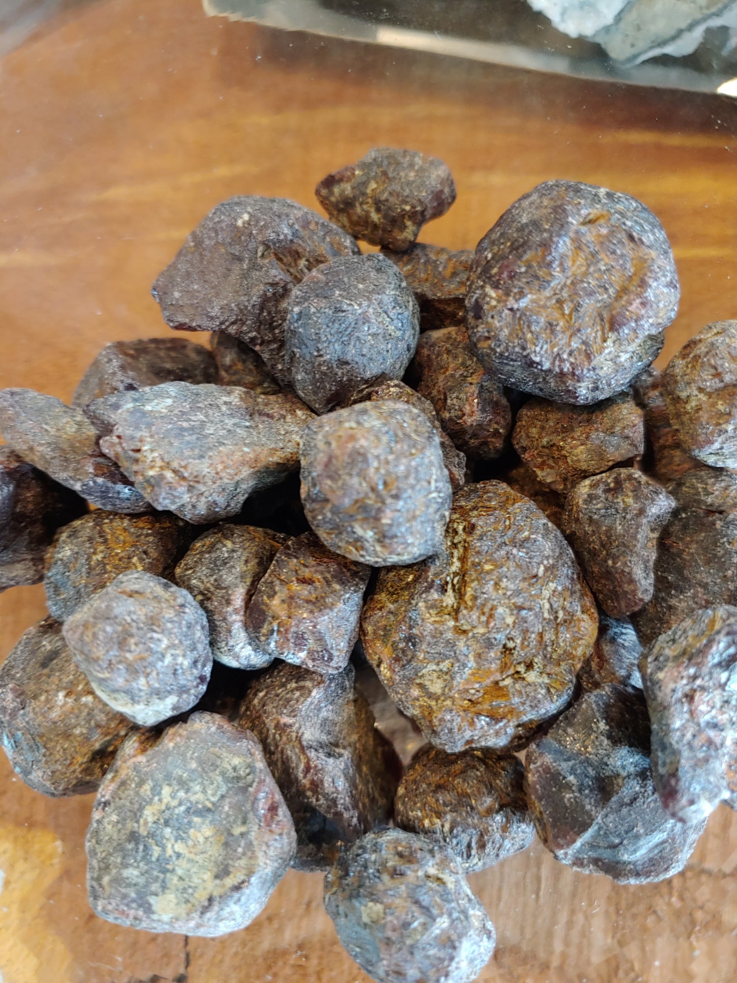 Raw Red Garnet