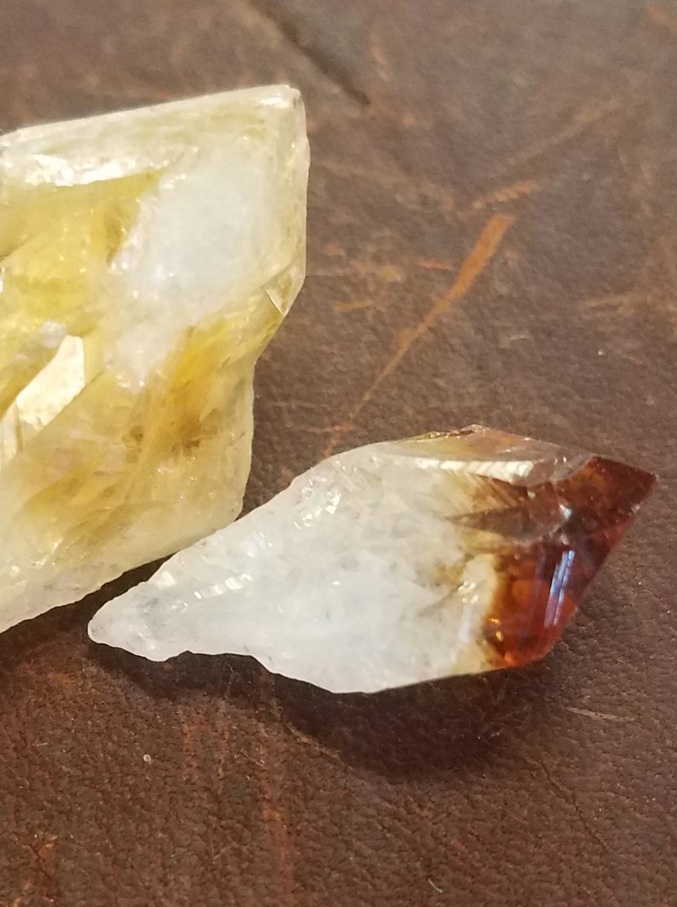 Raw Citrine Point
