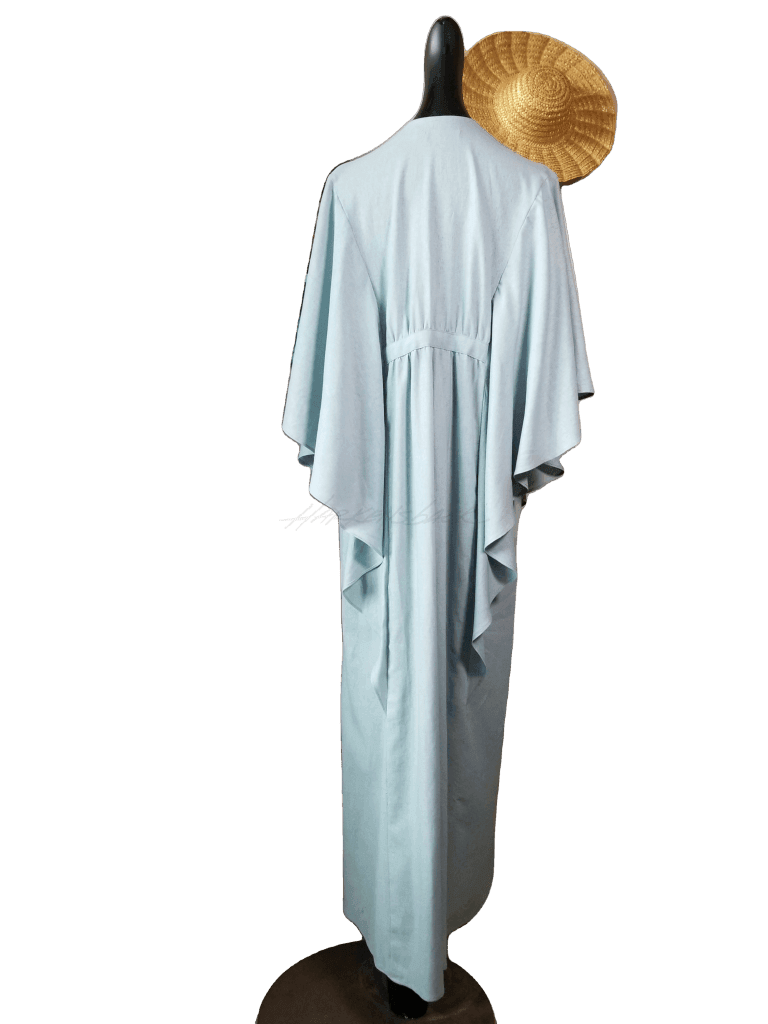 Butterfly Kaftan Flowing Maxi Dress Apparel
