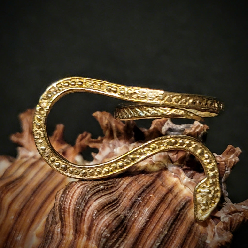 Expanded Snake Wrap Ring Jewelry