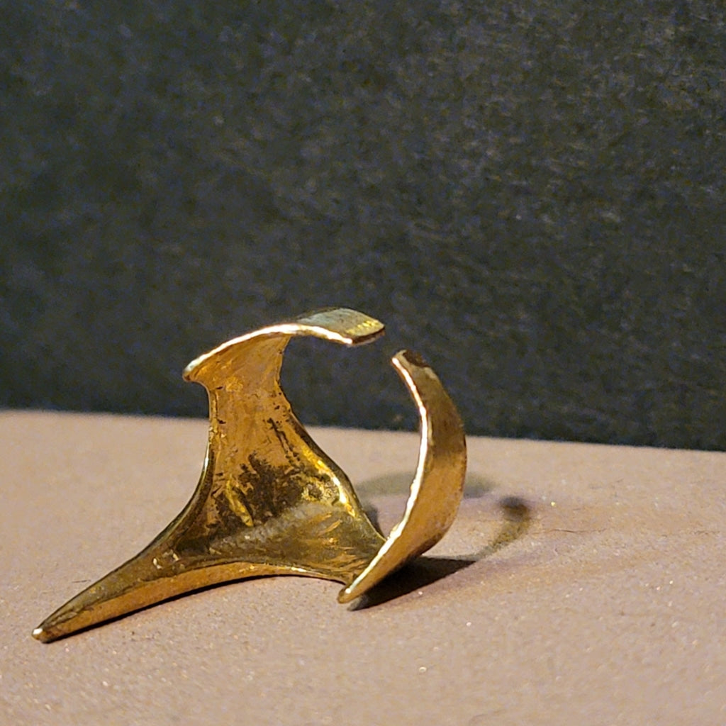 Gothic Talon Brass Ring Jewelry