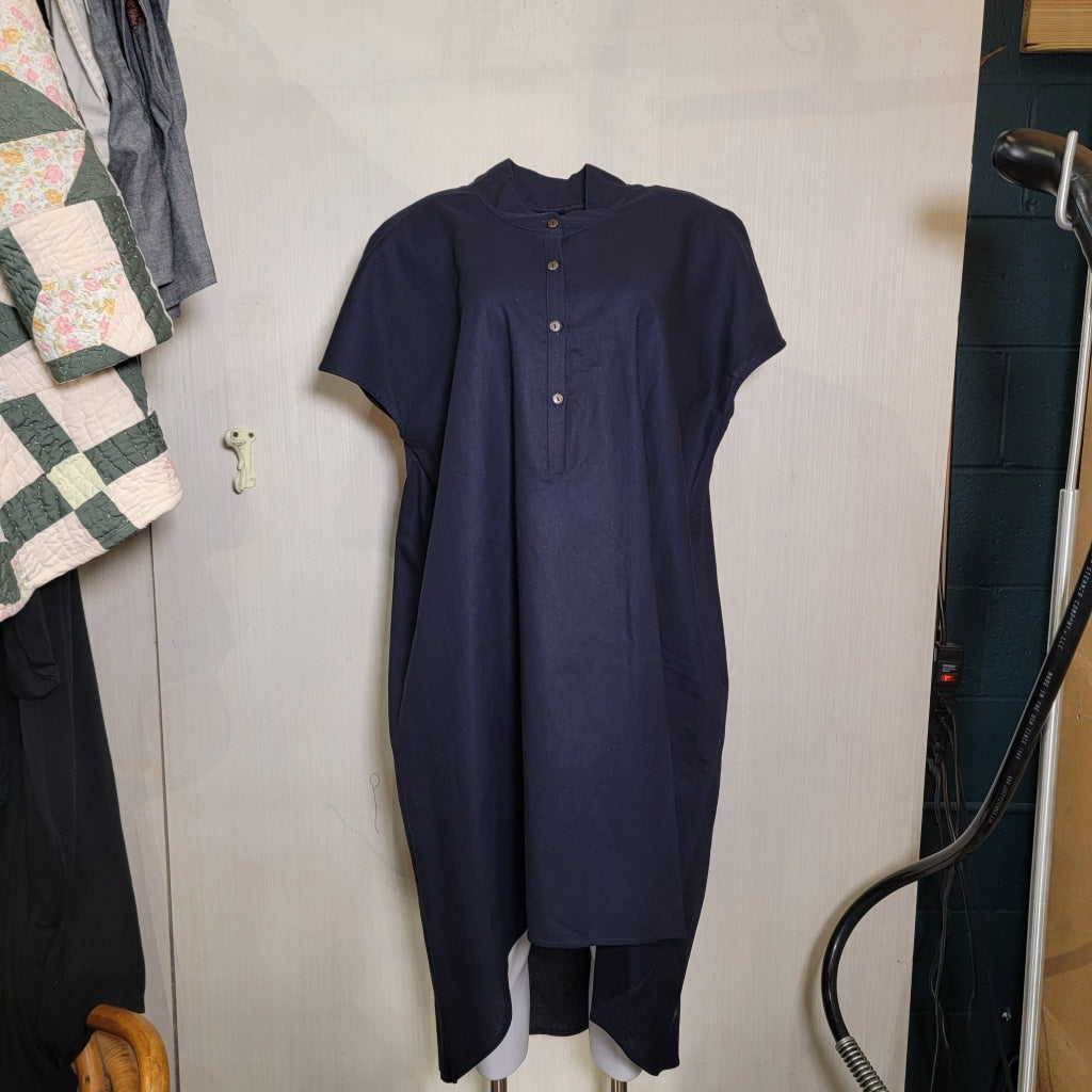 High Low Henley Tunic Apparel Top