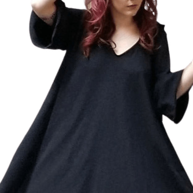 Hooded Swing Dress (New Longer Version) Apparel