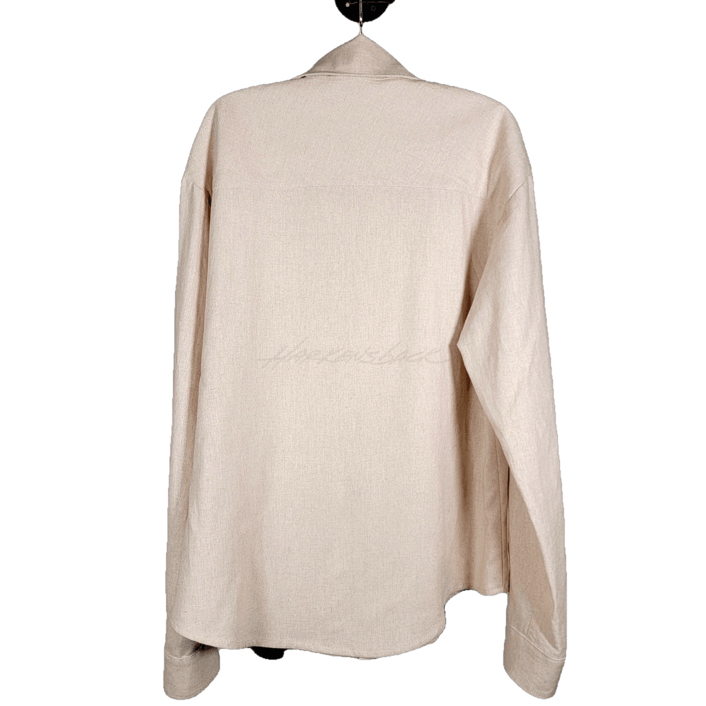 Mc028- Button Up Henley Apparel Top