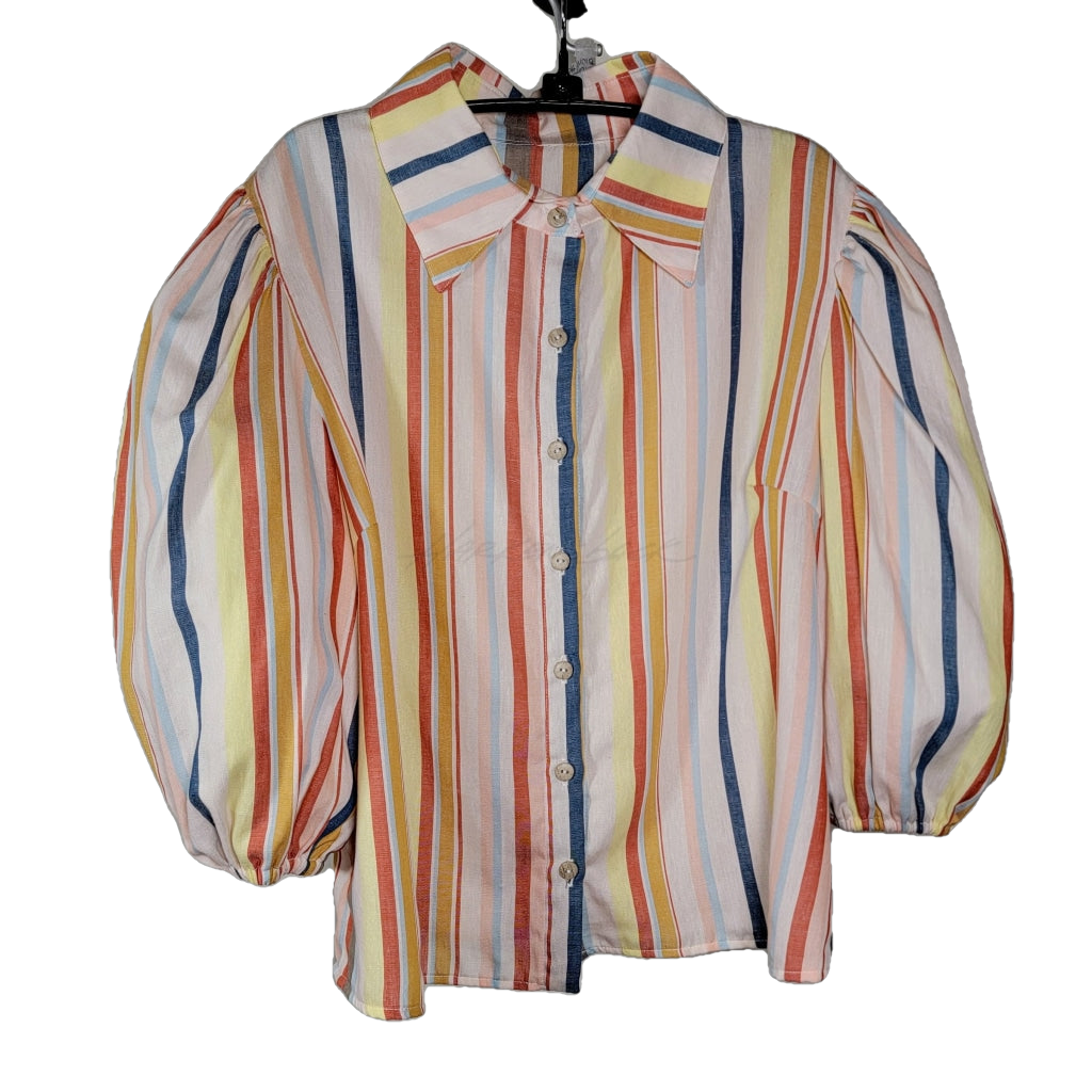 Mc005- Puff Sleeve Top Apparel