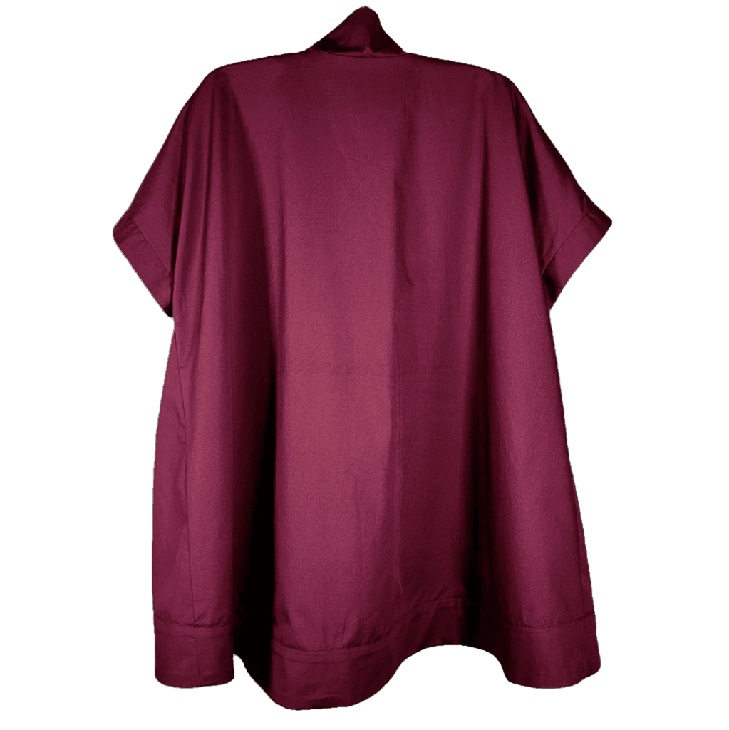 Mc006- Pop Up Collar Top Apparel Top