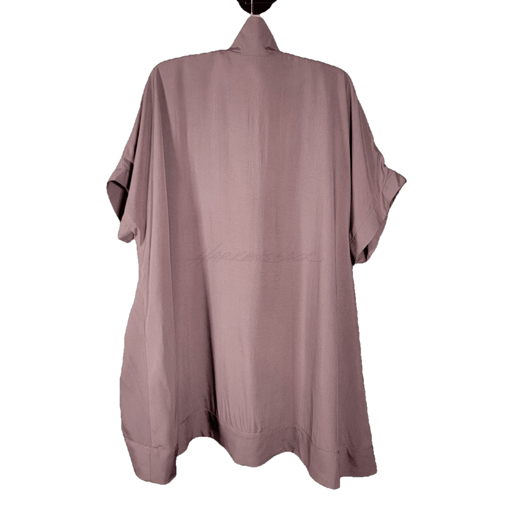 Mc014- Pop Up Collar Top Apparel Top