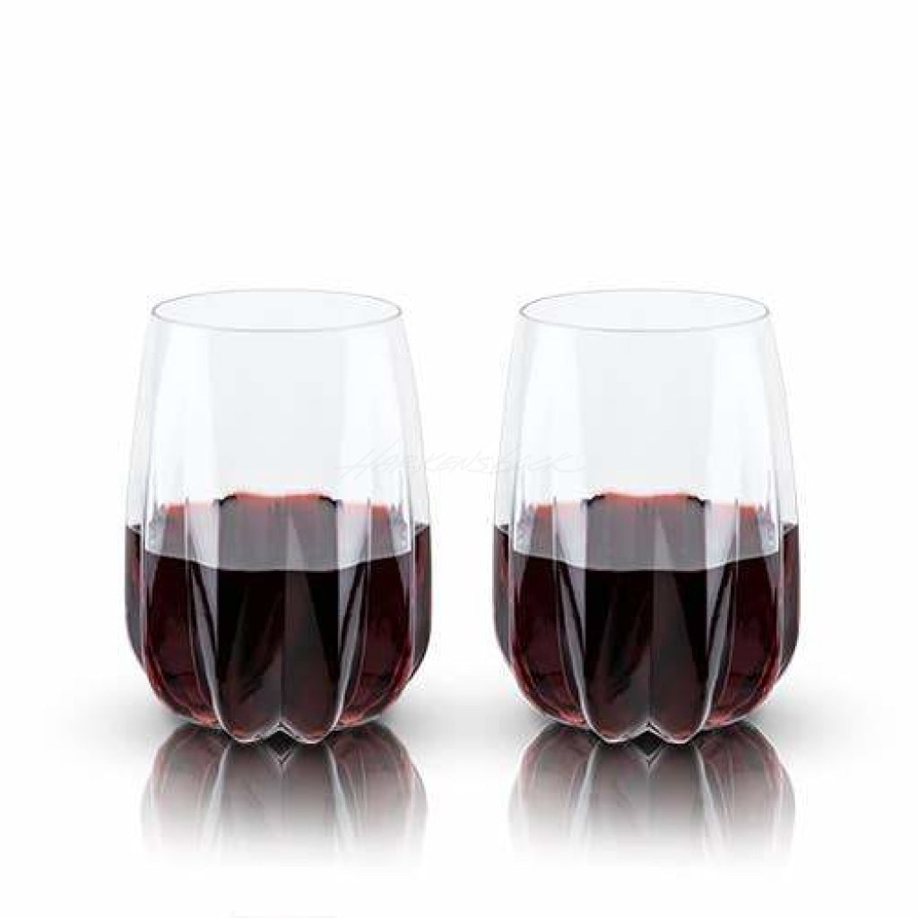 Raye: Crystal Cactus Wine Glasses Home Bar