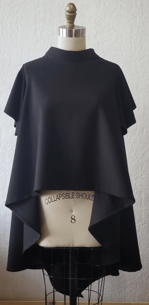 Ruffled Sleeve Pointed Flounce Jacket | Tunic Apparel Top