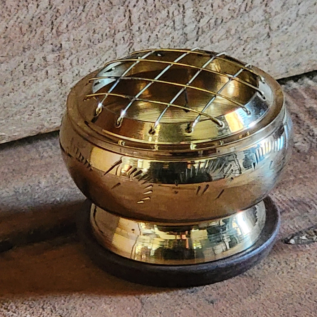 Small Screen Incense Burner Naturals