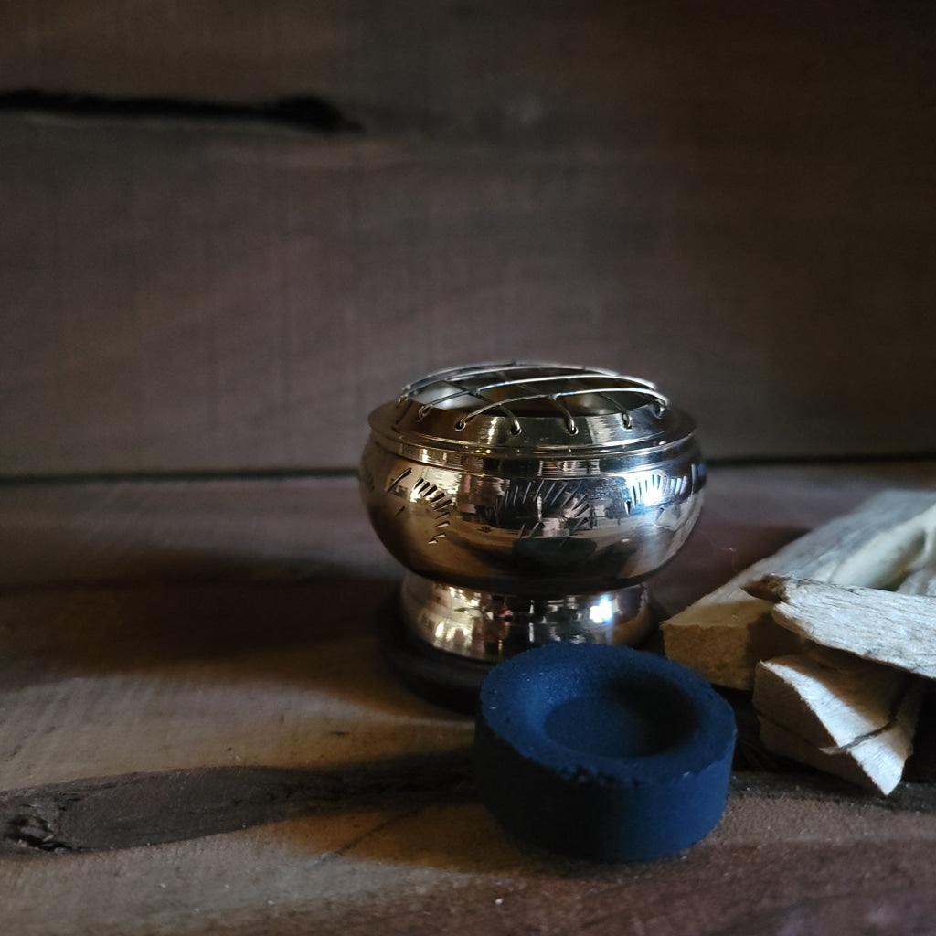 Small Screen Incense Burner Naturals