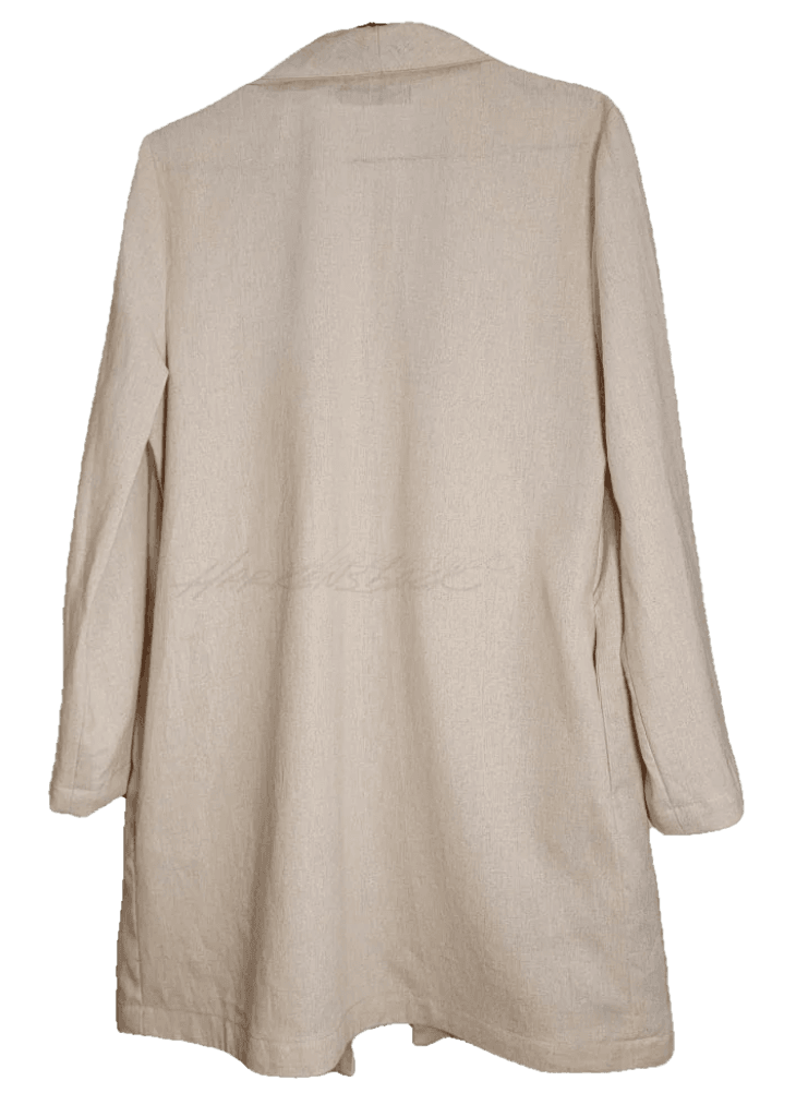 Straight Blazer - Linen Rayon Apparel Jacket