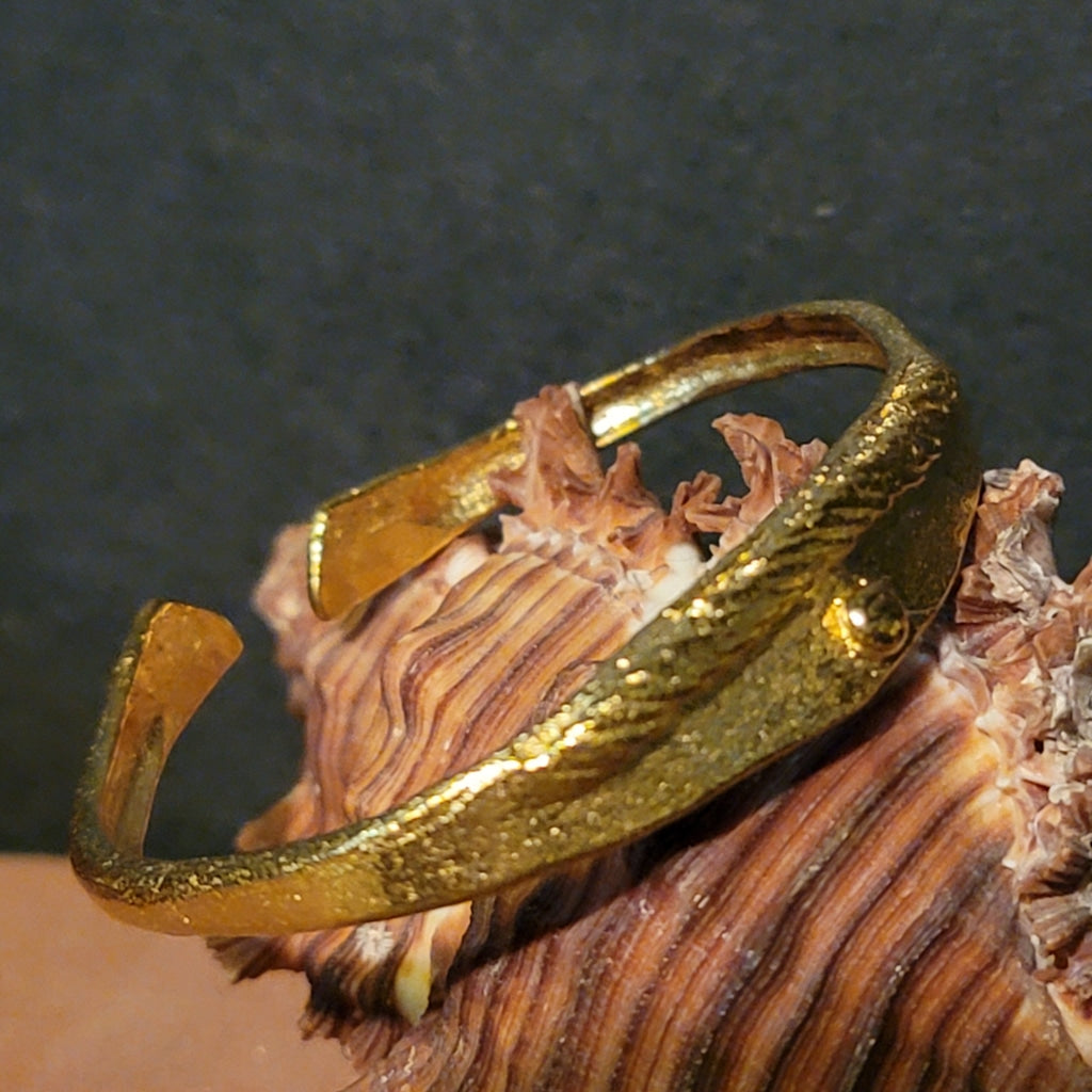 Third Eye Brass Cuff Jewelry Bracelet