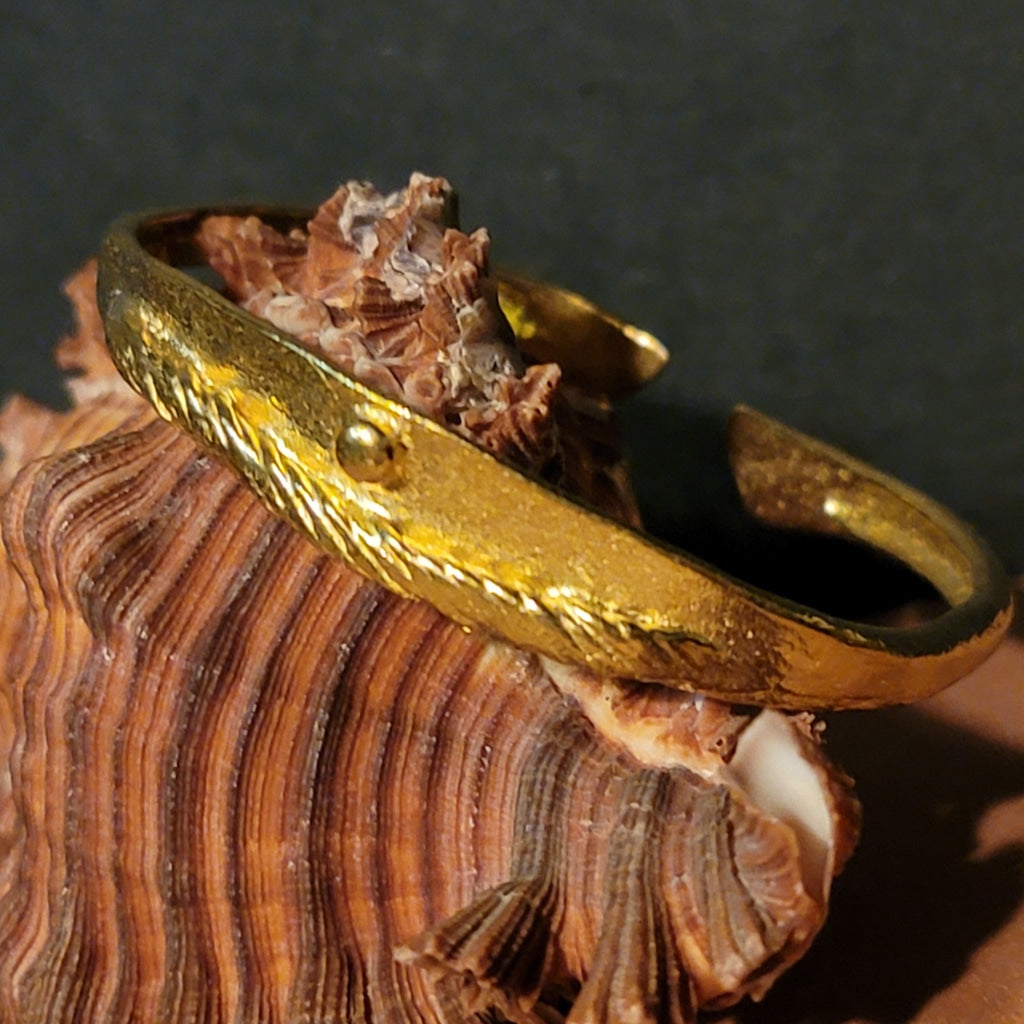Third Eye Brass Cuff Jewelry Bracelet