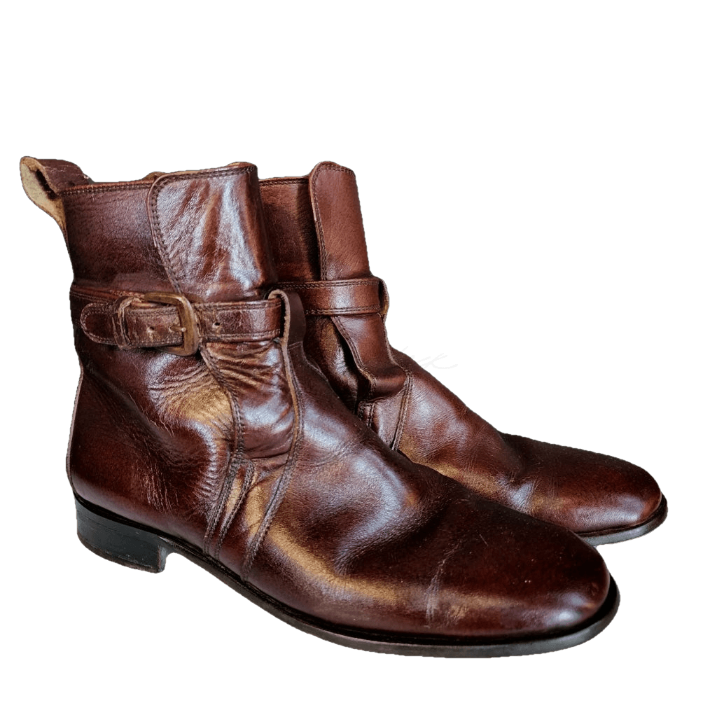 Vintage buckle shop boots