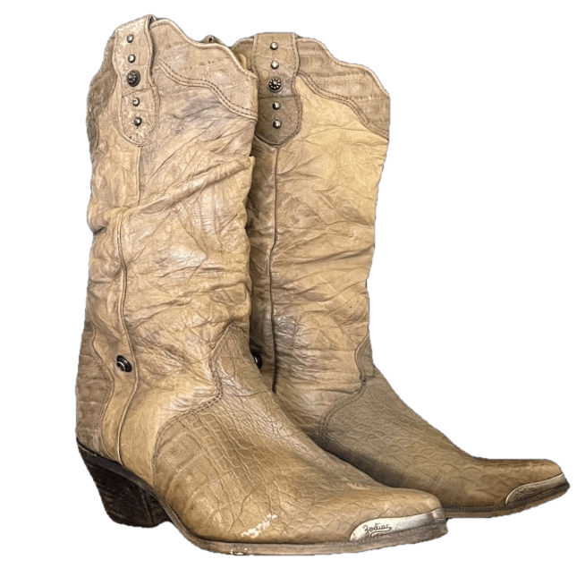 Zodiac top cowboy boots