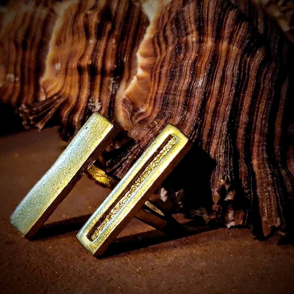 Wrapped Double Bar Brass Ring Jewelry