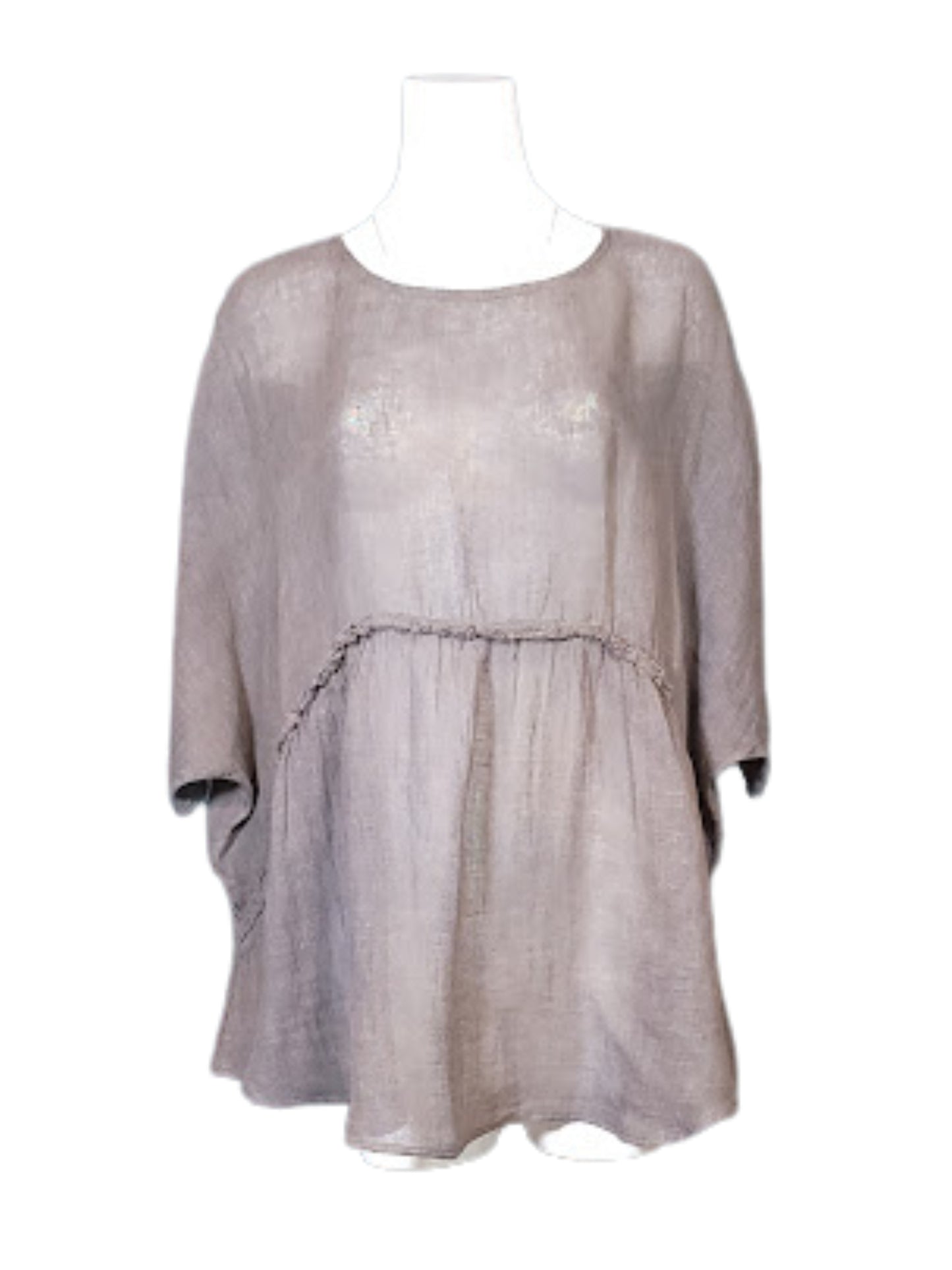 The Drape Tunic - Oversize, Cotton Gauze