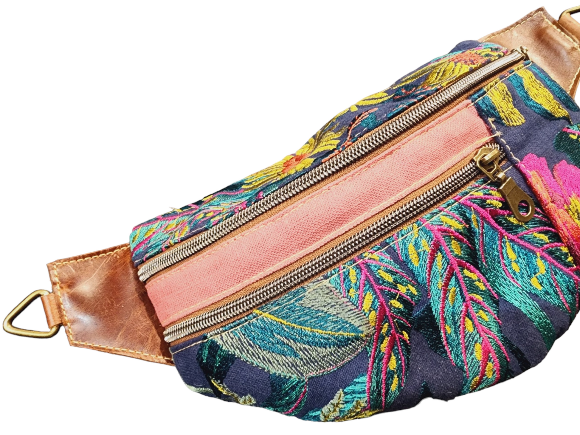 The Everyday Sling Crossbody Fannie - Embroidered Flora