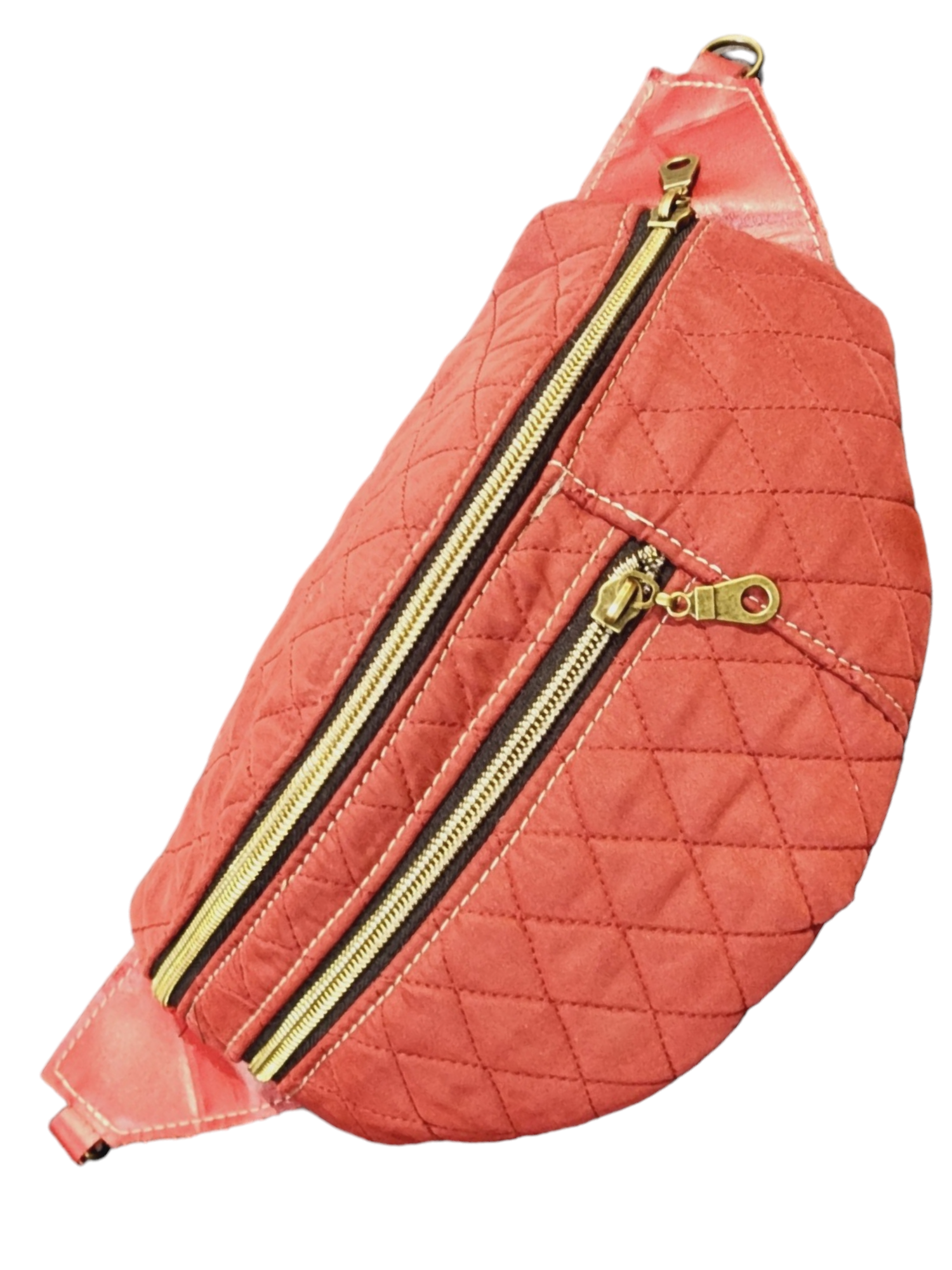 The Everyday Sling Crossbody Fannie - Puffer Matte Red