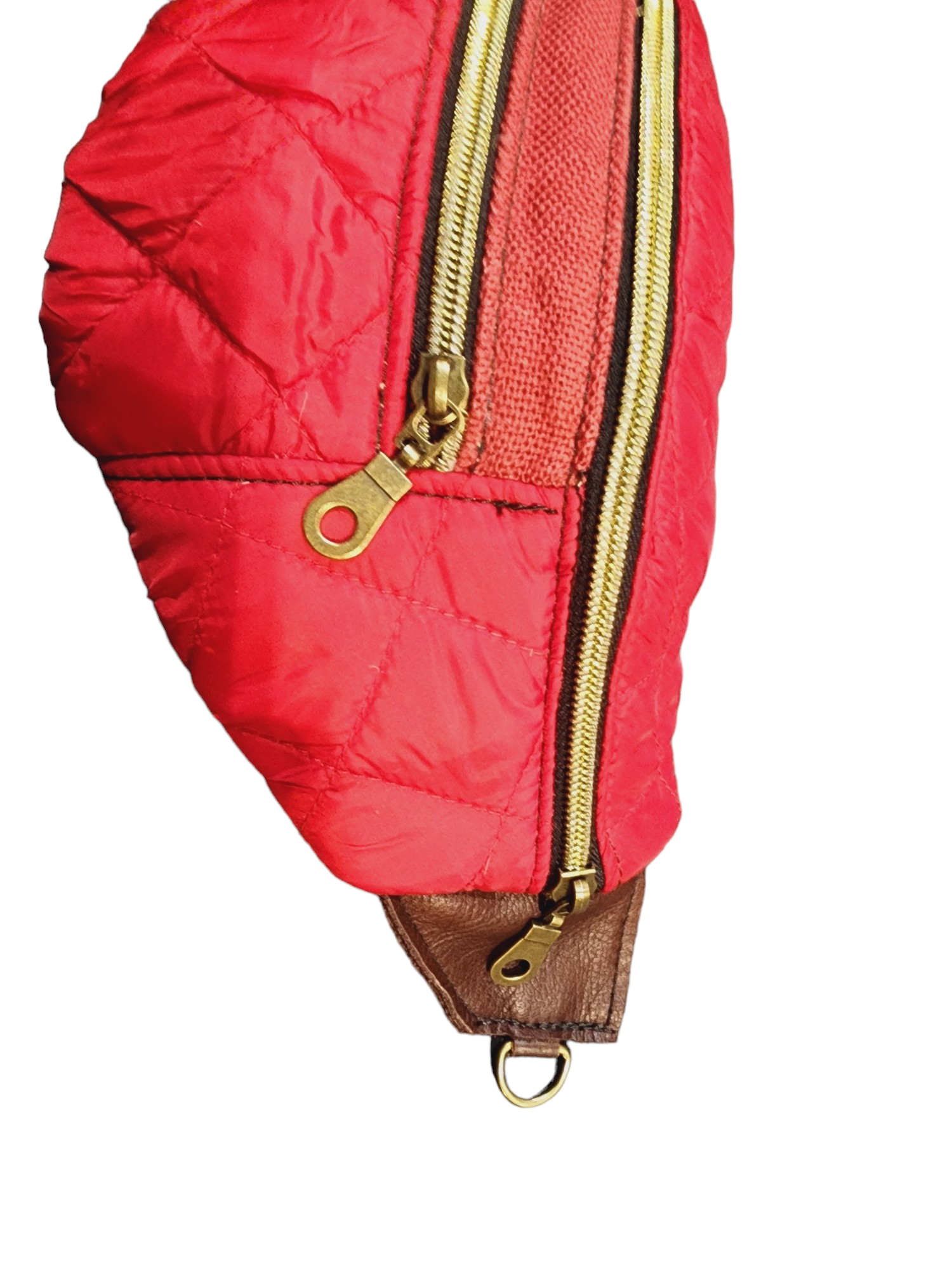 The Everyday Sling Crossbody Fannie - Puffer Red