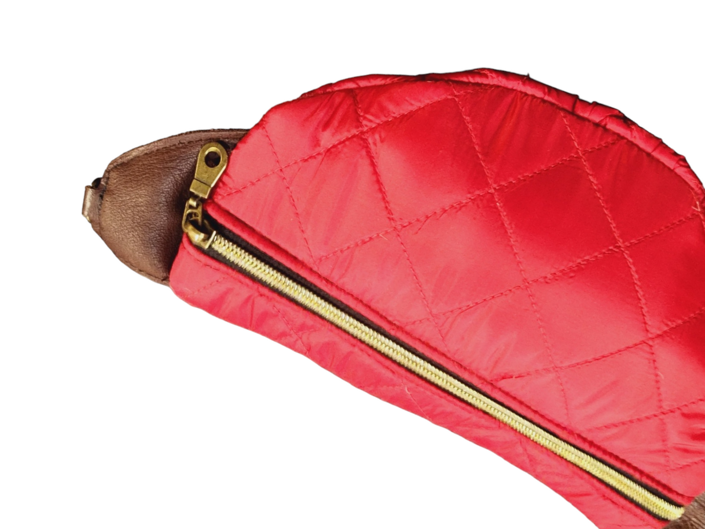 The Everyday Sling Crossbody Fannie - Puffer Red