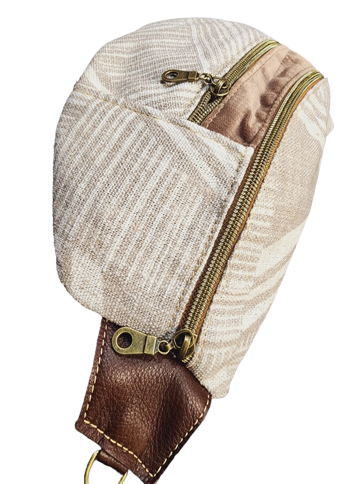 The Everyday Sling Crossbody Fannie - Designer Printed Linen