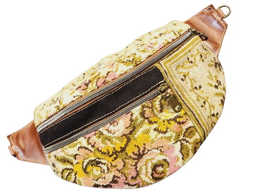 The Everyday Sling Crossbody Fannie - Yellow Floral 014