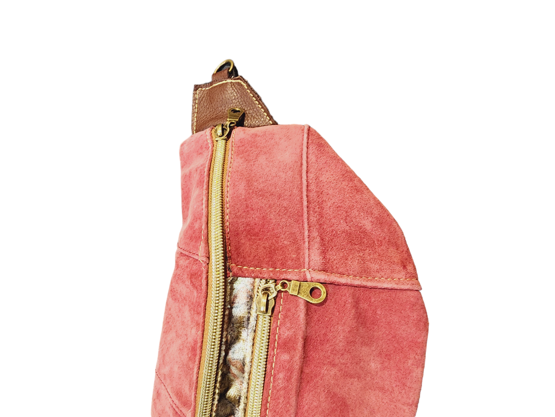 The Everyday Sling Crossbody Fannie - Upstitched Suede 2