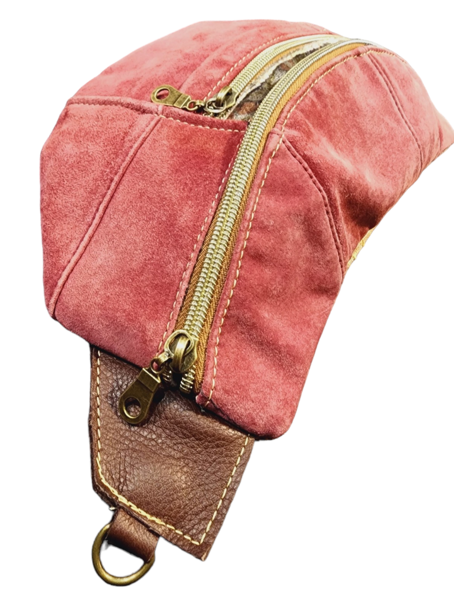 The Everyday Sling Crossbody Fannie - Upstitched Suede 2