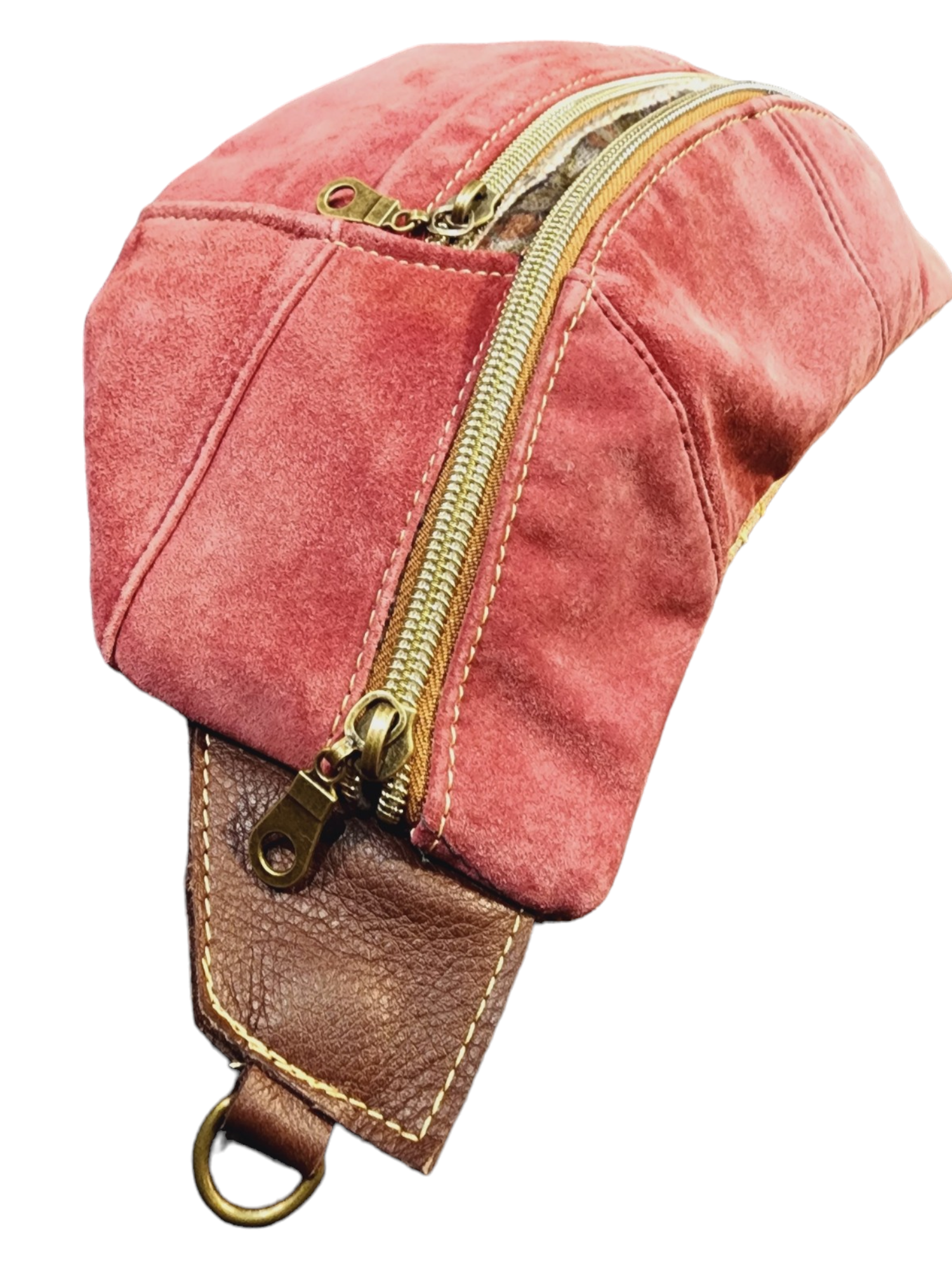 The Everyday Sling Crossbody Fannie - Upstitched Suede 2