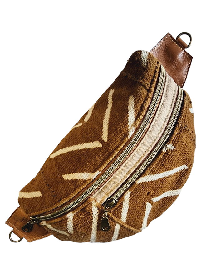 The Everyday Sling Crossbody Fannie - African Mudcloth 005