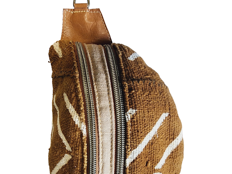 The Everyday Sling Crossbody Fannie - African Mudcloth 005