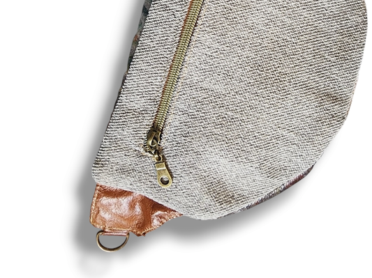 The Everyday Sling Crossbody Fannie - Velvet Silver Bronze 012