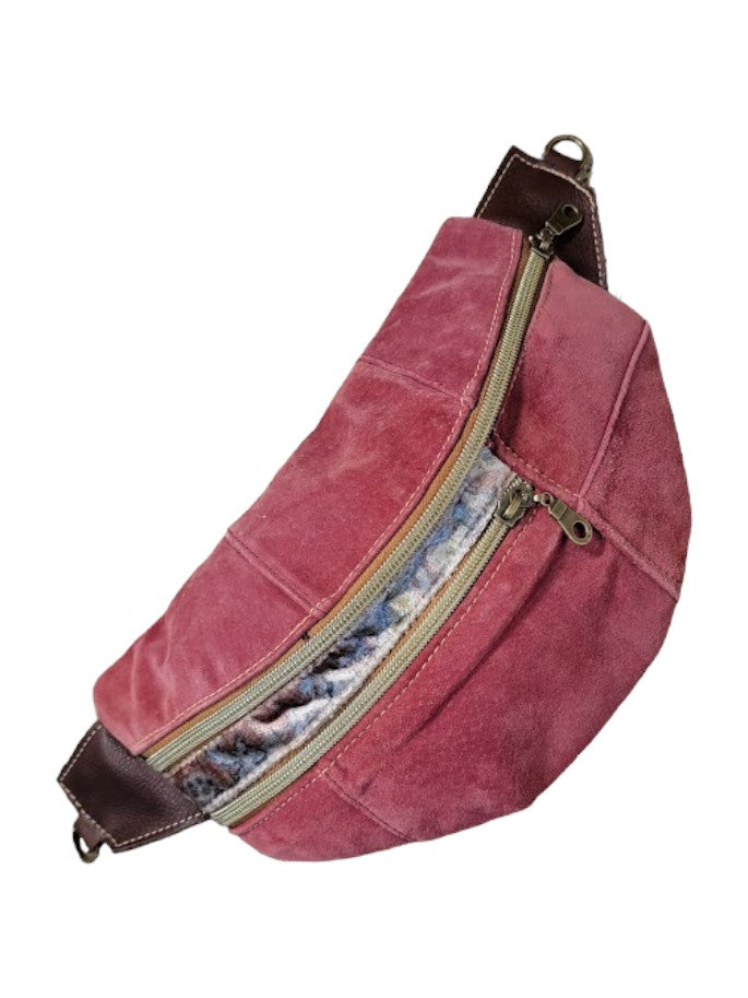 The Everyday Sling Crossbody Fannie - Upstitched Suede 2