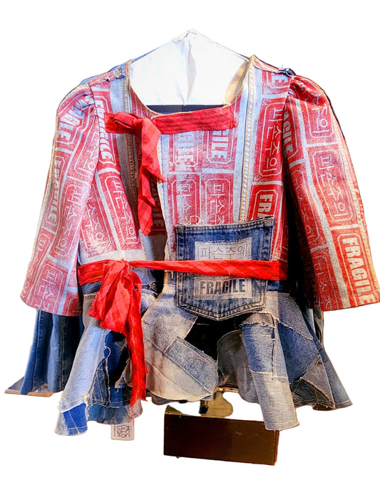 Denim Jacket MKW ART+ MCCULLOUGH - OOAK