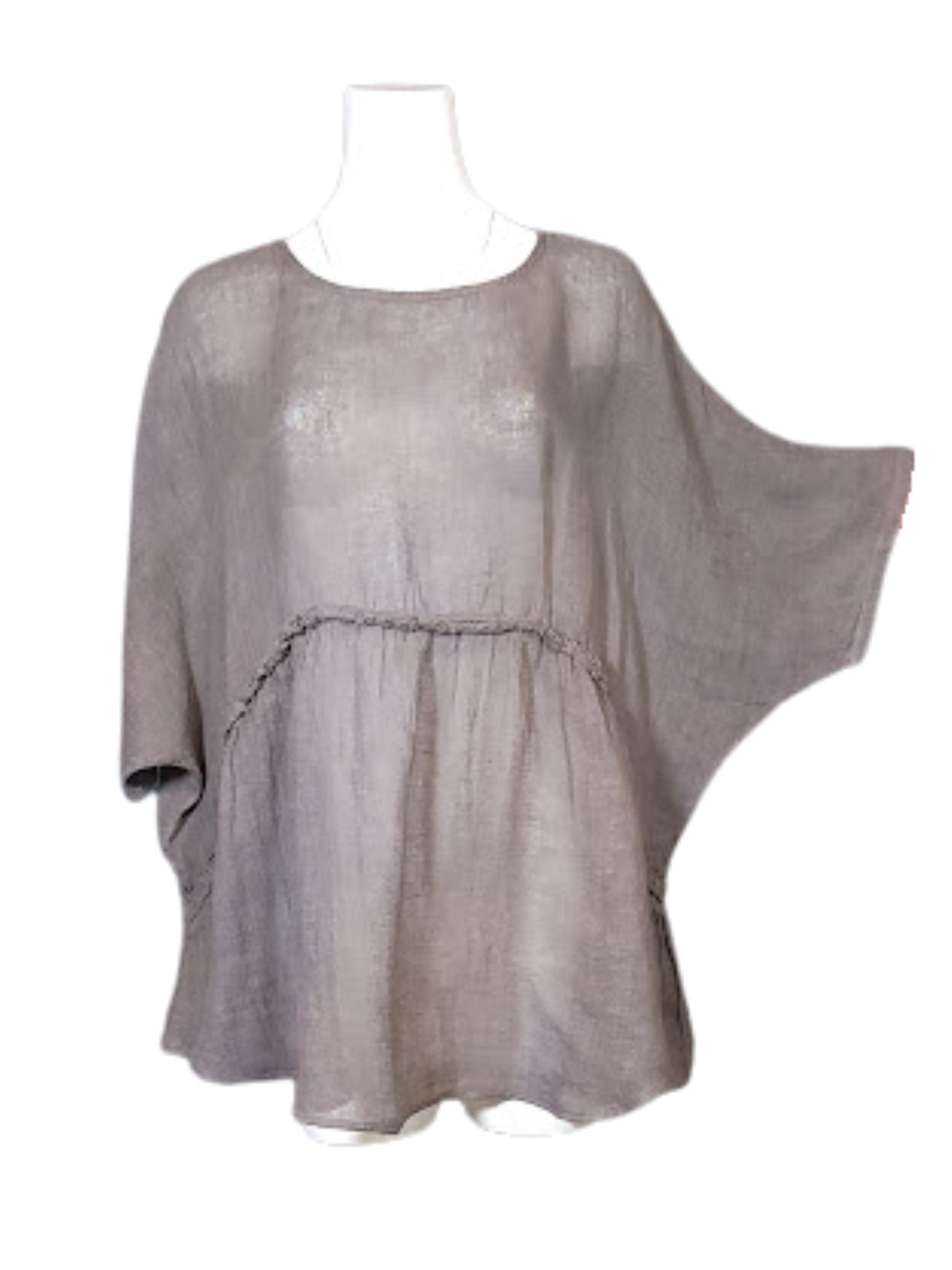 The Drape Tunic - Oversize, Cotton Gauze