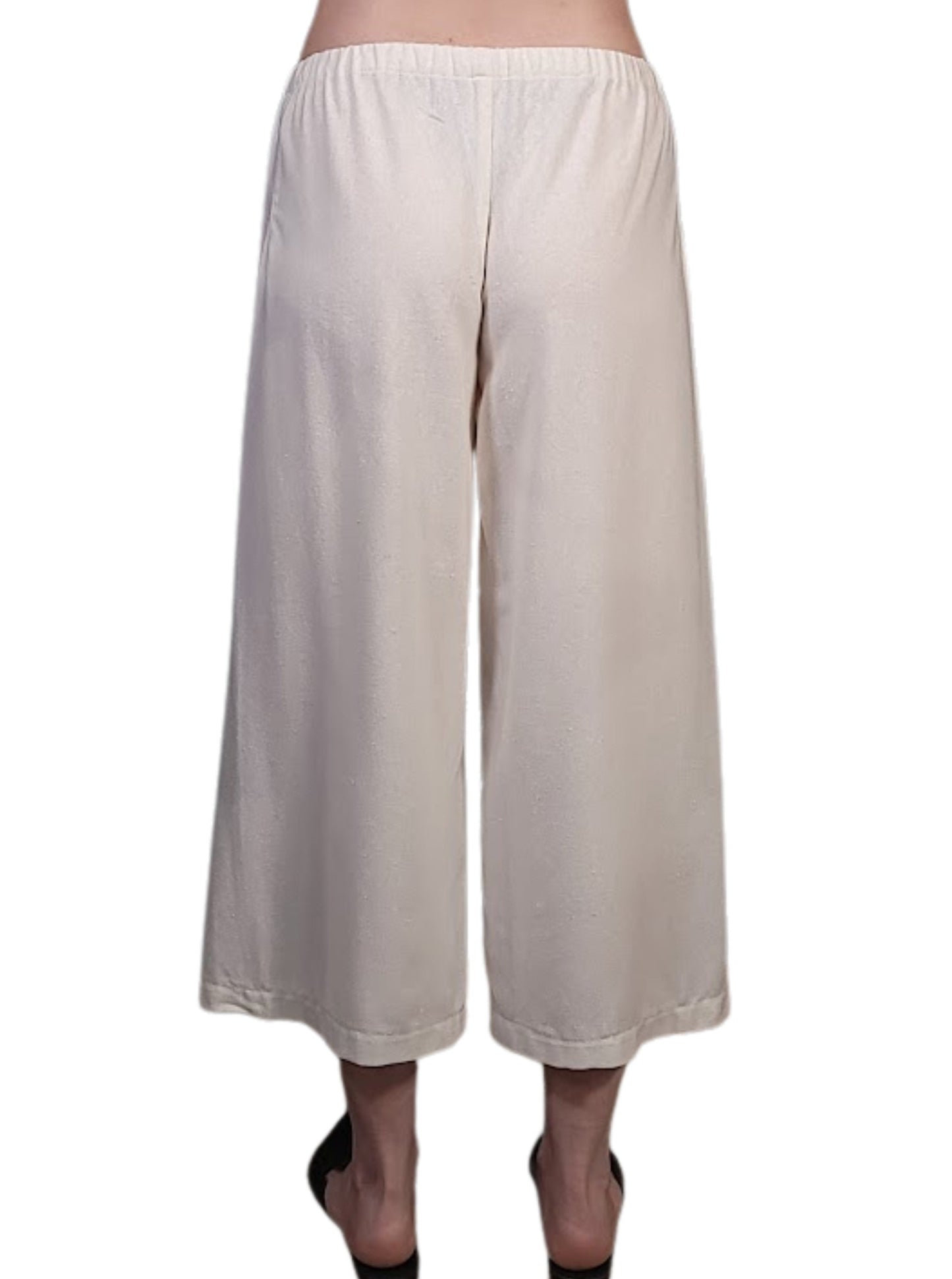 The Lounge Pant - Elastic Waist, Raw Silk