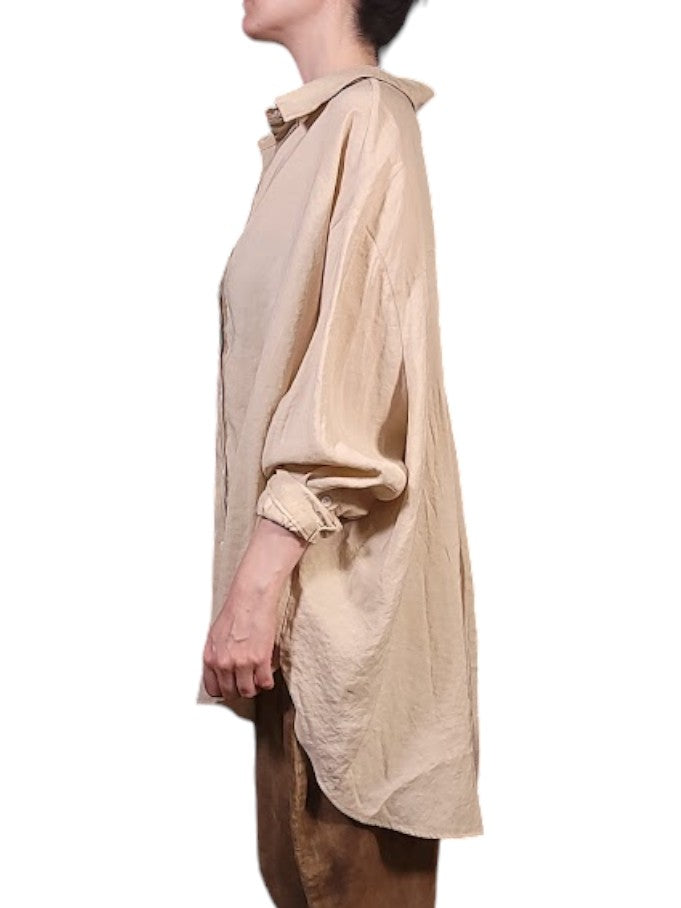 The Brazos Tunic - Oversized, Tencel Blend