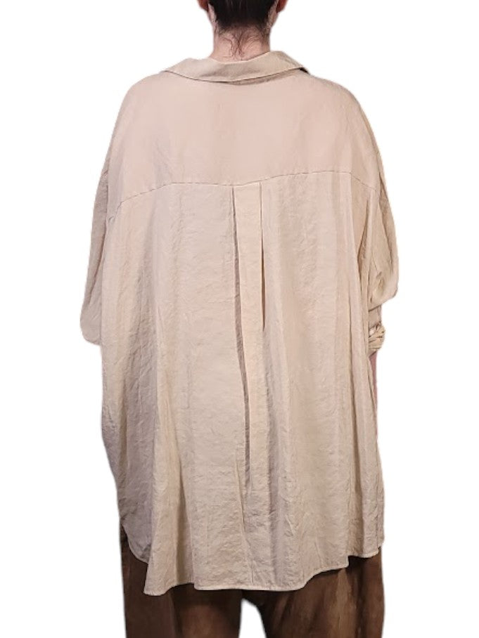 The Brazos Tunic - Oversized, Tencel Blend