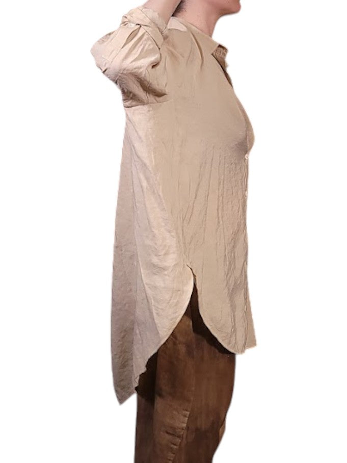 The Brazos Tunic - Oversized, Tencel Blend